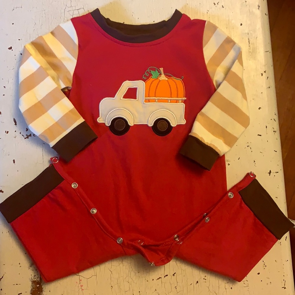 Boutique Fall Romper